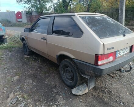 Бежевий ВАЗ 2108, об'ємом двигуна 1.3 л та пробігом 80 тис. км за 1202 $, фото 3 на Automoto.ua