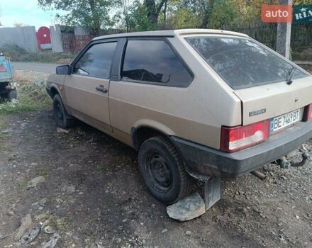 Бежевий ВАЗ 2108, об'ємом двигуна 1.3 л та пробігом 80 тис. км за 1202 $, фото 2 на Automoto.ua