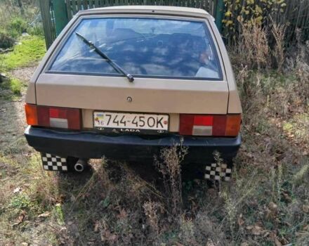 Бежевый ВАЗ 2108, объемом двигателя 1.3 л и пробегом 150 тыс. км за 882 $, фото 3 на Automoto.ua