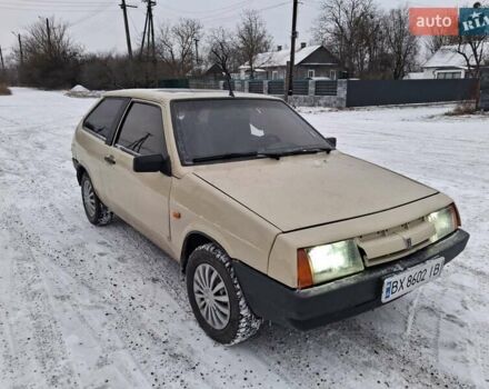Бежевый ВАЗ 2108, объемом двигателя 1.29 л и пробегом 200 тыс. км за 750 $, фото 1 на Automoto.ua