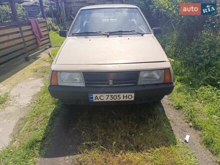 Бежевый ВАЗ 2108, объемом двигателя 1.29 л и пробегом 350 тыс. км за 850 $, фото 1 на Automoto.ua