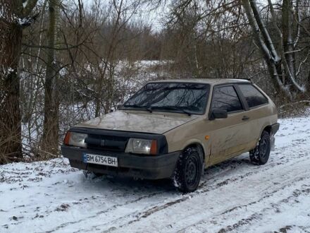 Бежевый ВАЗ 2108, объемом двигателя 1 л и пробегом 100 тыс. км за 1000 $, фото 1 на Automoto.ua