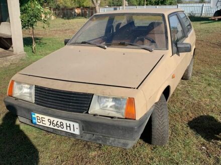 Бежевый ВАЗ 2108, объемом двигателя 1.3 л и пробегом 89 тыс. км за 1100 $, фото 1 на Automoto.ua