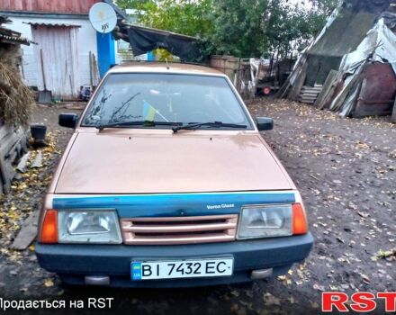 Бежевый ВАЗ 2108, объемом двигателя 1.3 л и пробегом 280 тыс. км за 980 $, фото 1 на Automoto.ua