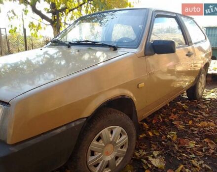 Бежевый ВАЗ 2108, объемом двигателя 1.3 л и пробегом 330 тыс. км за 570 $, фото 1 на Automoto.ua