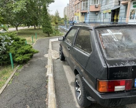 Черный ВАЗ 2108, объемом двигателя 1.3 л и пробегом 80 тыс. км за 1000 $, фото 4 на Automoto.ua