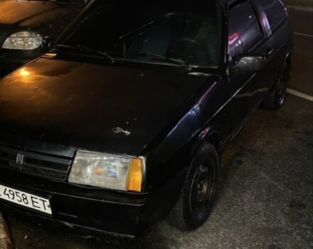 Черный ВАЗ 2108, объемом двигателя 1.3 л и пробегом 176 тыс. км за 509 $, фото 4 на Automoto.ua