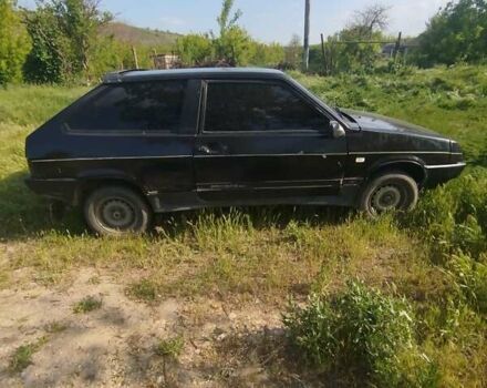 Черный ВАЗ 2108, объемом двигателя 1.3 л и пробегом 100 тыс. км за 650 $, фото 2 на Automoto.ua