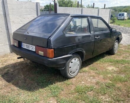 Черный ВАЗ 2108, объемом двигателя 1.3 л и пробегом 222 тыс. км за 550 $, фото 2 на Automoto.ua