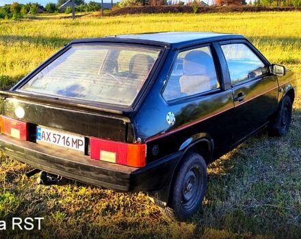 Черный ВАЗ 2108, объемом двигателя 1.3 л и пробегом 102 тыс. км за 800 $, фото 2 на Automoto.ua