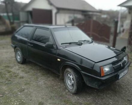 Черный ВАЗ 2108, объемом двигателя 1.3 л и пробегом 200 тыс. км за 1000 $, фото 3 на Automoto.ua