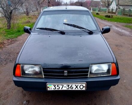 Черный ВАЗ 2108, объемом двигателя 1.5 л и пробегом 152 тыс. км за 650 $, фото 1 на Automoto.ua