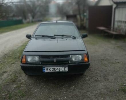 Черный ВАЗ 2108, объемом двигателя 1.3 л и пробегом 200 тыс. км за 1000 $, фото 2 на Automoto.ua