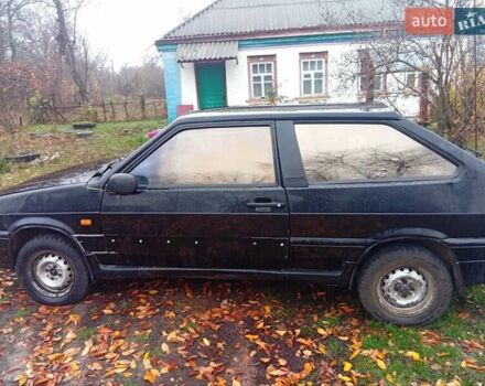 Черный ВАЗ 2108, объемом двигателя 1.5 л и пробегом 150 тыс. км за 850 $, фото 2 на Automoto.ua