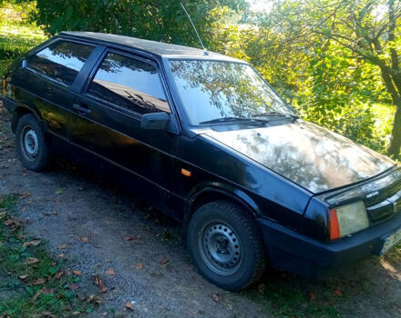 Черный ВАЗ 2108, объемом двигателя 1.3 л и пробегом 0 тыс. км за 600 $, фото 1 на Automoto.ua