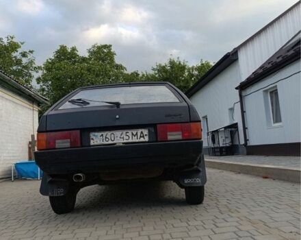 Черный ВАЗ 2108, объемом двигателя 1.6 л и пробегом 200 тыс. км за 716 $, фото 3 на Automoto.ua