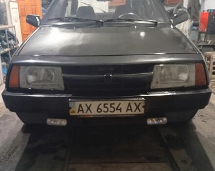 Черный ВАЗ 2108, объемом двигателя 1.3 л и пробегом 100 тыс. км за 1060 $, фото 1 на Automoto.ua