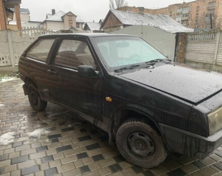 Черный ВАЗ 2108, объемом двигателя 1.5 л и пробегом 300 тыс. км за 473 $, фото 2 на Automoto.ua