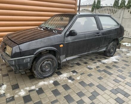 Черный ВАЗ 2108, объемом двигателя 1.5 л и пробегом 300 тыс. км за 473 $, фото 1 на Automoto.ua