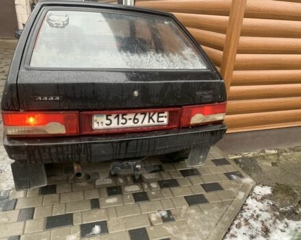 Черный ВАЗ 2108, объемом двигателя 1.5 л и пробегом 300 тыс. км за 473 $, фото 4 на Automoto.ua