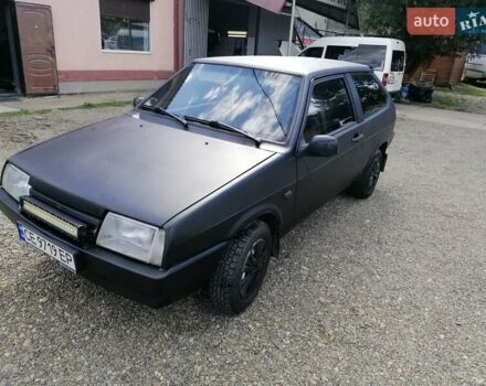 Черный ВАЗ 2108, объемом двигателя 1.29 л и пробегом 350 тыс. км за 1250 $, фото 6 на Automoto.ua