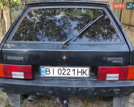 Чорний ВАЗ 2108, об'ємом двигуна 1.29 л та пробігом 200 тис. км за 1100 $, фото 1 на Automoto.ua