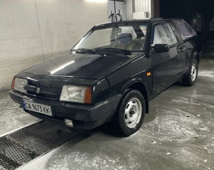 Черный ВАЗ 2108, объемом двигателя 1.3 л и пробегом 193 тыс. км за 1000 $, фото 1 на Automoto.ua