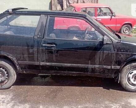 Черный ВАЗ 2108, объемом двигателя 1.29 л и пробегом 150 тыс. км за 700 $, фото 2 на Automoto.ua