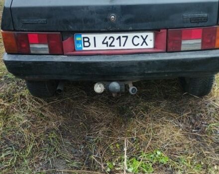 Черный ВАЗ 2108, объемом двигателя 1 л и пробегом 123 тыс. км за 591 $, фото 3 на Automoto.ua