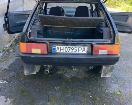 Черный ВАЗ 2108, объемом двигателя 1.5 л и пробегом 199 тыс. км за 679 $, фото 4 на Automoto.ua