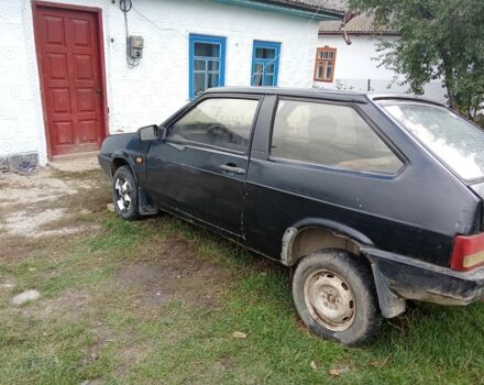 Черный ВАЗ 2108, объемом двигателя 1.5 л и пробегом 369 тыс. км за 577 $, фото 7 на Automoto.ua