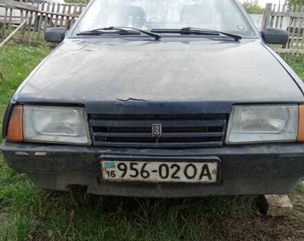 Черный ВАЗ 2108, объемом двигателя 1.5 л и пробегом 369 тыс. км за 577 $, фото 1 на Automoto.ua