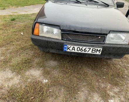 Черный ВАЗ 2108, объемом двигателя 1.3 л и пробегом 3 тыс. км за 850 $, фото 1 на Automoto.ua