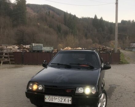 Черный ВАЗ 2108, объемом двигателя 1.3 л и пробегом 333 тыс. км за 1200 $, фото 2 на Automoto.ua