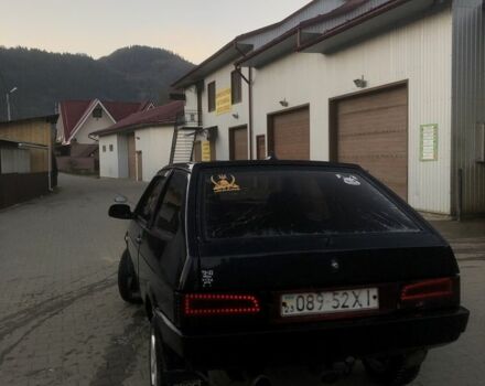 Черный ВАЗ 2108, объемом двигателя 1.3 л и пробегом 333 тыс. км за 1200 $, фото 1 на Automoto.ua