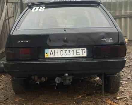 Черный ВАЗ 2108, объемом двигателя 1.5 л и пробегом 100 тыс. км за 591 $, фото 4 на Automoto.ua