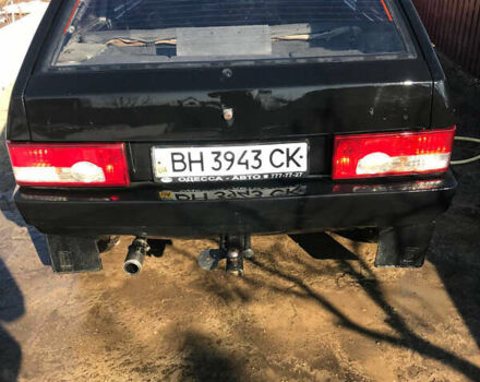 Черный ВАЗ 2108, объемом двигателя 1.3 л и пробегом 300 тыс. км за 1300 $, фото 1 на Automoto.ua