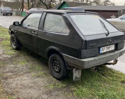 Черный ВАЗ 2108, объемом двигателя 1.3 л и пробегом 200 тыс. км за 500 $, фото 4 на Automoto.ua