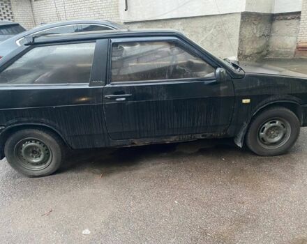 Черный ВАЗ 2108, объемом двигателя 1.3 л и пробегом 300 тыс. км за 650 $, фото 2 на Automoto.ua