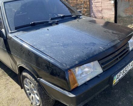 Черный ВАЗ 2108, объемом двигателя 1.5 л и пробегом 2 тыс. км за 1200 $, фото 1 на Automoto.ua