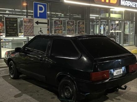 Черный ВАЗ 2108, объемом двигателя 1.3 л и пробегом 176 тыс. км за 509 $, фото 1 на Automoto.ua