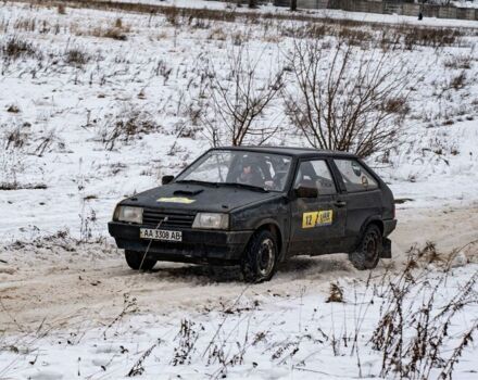 Черный ВАЗ 2108, объемом двигателя 1.6 л и пробегом 382 тыс. км за 2200 $, фото 1 на Automoto.ua