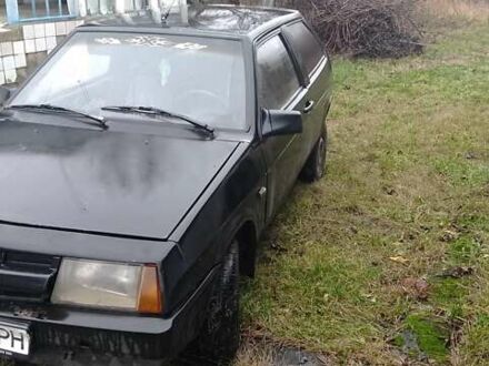 Черный ВАЗ 2108, объемом двигателя 1.5 л и пробегом 100 тыс. км за 850 $, фото 1 на Automoto.ua