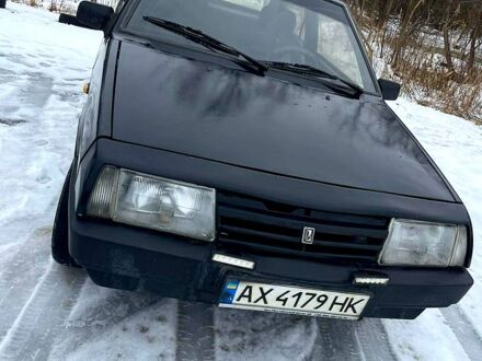 Черный ВАЗ 2108, объемом двигателя 1.3 л и пробегом 177 тыс. км за 1200 $, фото 1 на Automoto.ua