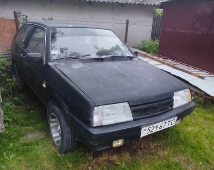 Черный ВАЗ 2108, объемом двигателя 0 л и пробегом 200 тыс. км за 500 $, фото 1 на Automoto.ua