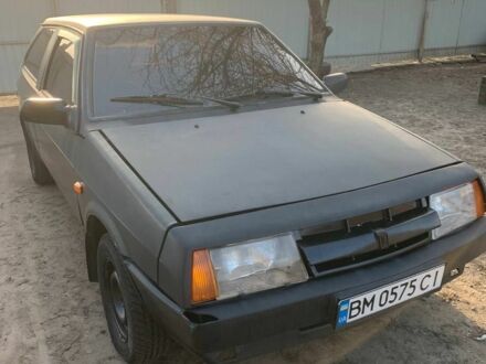 Черный ВАЗ 2108, объемом двигателя 1.3 л и пробегом 78 тыс. км за 450 $, фото 1 на Automoto.ua