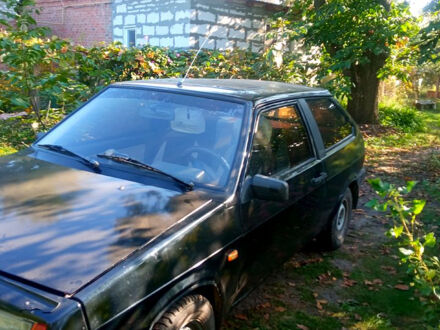 Черный ВАЗ 2108, объемом двигателя 1.3 л и пробегом 0 тыс. км за 600 $, фото 1 на Automoto.ua