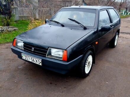 Черный ВАЗ 2108, объемом двигателя 1.5 л и пробегом 152 тыс. км за 650 $, фото 1 на Automoto.ua