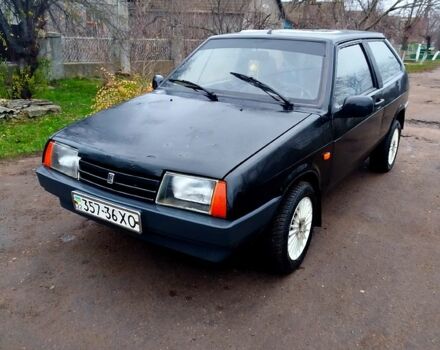Черный ВАЗ 2108, объемом двигателя 1.5 л и пробегом 152 тыс. км за 650 $, фото 1 на Automoto.ua