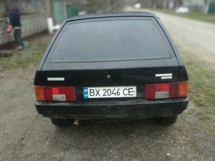 Черный ВАЗ 2108, объемом двигателя 1.3 л и пробегом 200 тыс. км за 1000 $, фото 1 на Automoto.ua